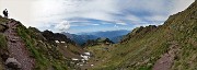 44 Panoramica sul vallone di salita al Pietra Quadra